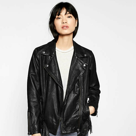 Liebeskind Jackets & Blazers - $680 Liebeskind Genuine Lamb Leather Biker Jacket